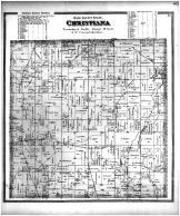 Christiana Township, Cambridge, Clinton, Utica PO, Dane County 1873